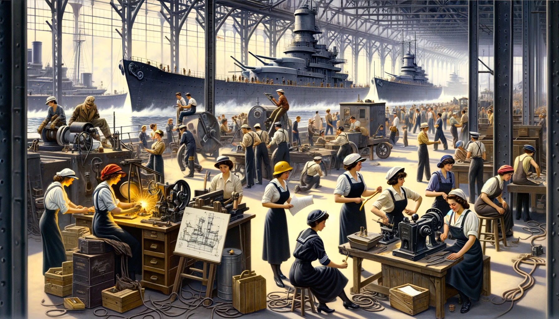 Women at Work in the Washington Navy Yard: Stories of Wartime Contributions